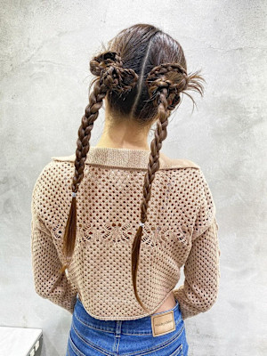 ケイ＊ツインアレンジ　ヘアセット