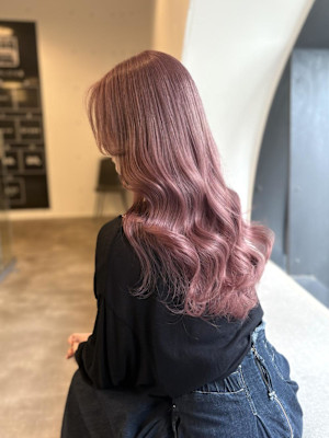 ミルクティーピンクケアブリーチ