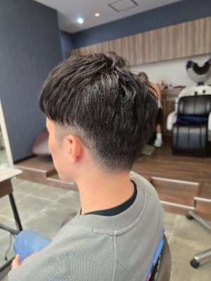 メンズカット/パーマ/グレイカラー/鎌取駅/韓国風/白髪染め