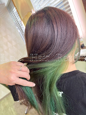 推し活！推し色ヘア