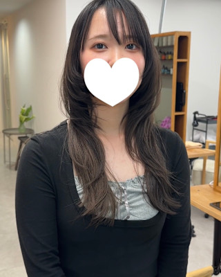 ★夏韓国ウルフハッシュカット/レイヤーカット前髪顔周りグレー