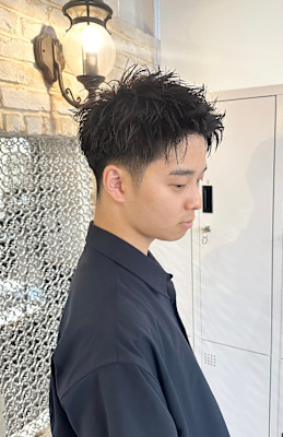 刈り上げショート/スパイキーショート/アップバングショート