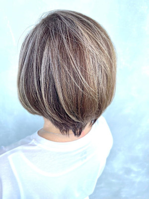 上品ハイライト/ペールベージュ/アッシュブラウン