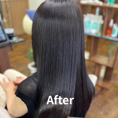 朝のお手入れを楽にするフレイヤ髪質改善ストレート！