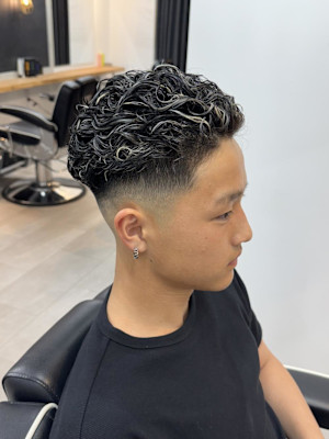 泰成/メンズ/バーバー/フェード/ツイストスパイラル/大宮