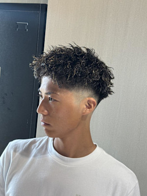 泰成/メンズ/バーバー/フェード/ツイストスパイラル/大宮