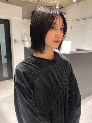 ボブ切りっぱなしボブ結べるボブ外ハネボブ