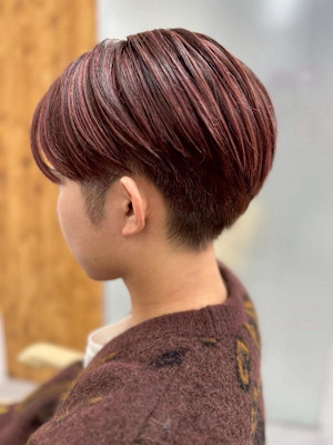 【hisida】カラー/暖色カラー/ピンク