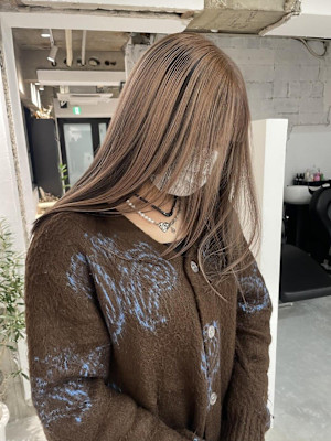 デザインカラーインナーカラーロングレイヤー