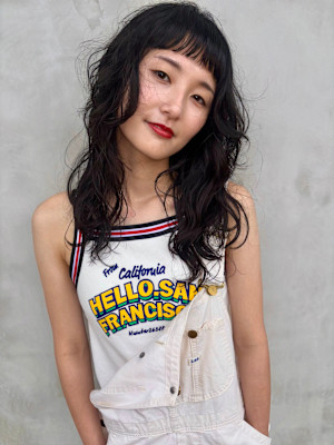 ミディアムパーマ