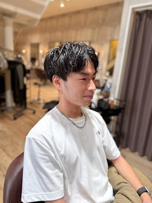 マッシュにパーマ【ARCH片山】