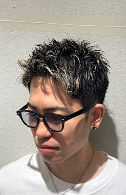 メッシュショートスタイル