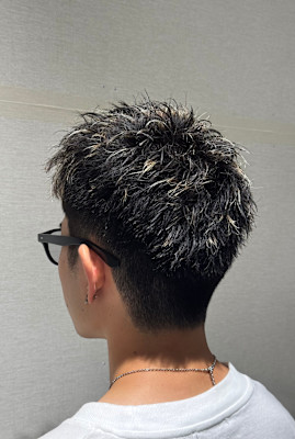 メッシュショートスタイル