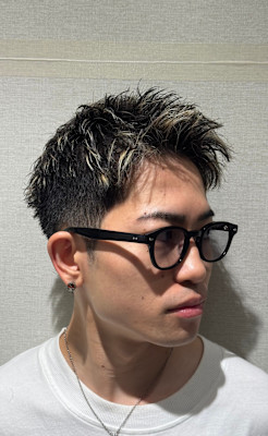 メッシュショートスタイル