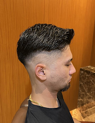 銀座　理容室　スキンフェード　barberstyle