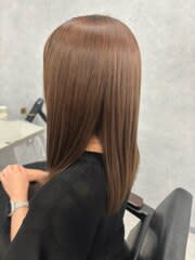 the透明感◎グレージュカラー