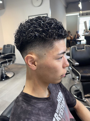 泰成/メンズ/バーバー/フェード/ツイストスパイラル/大宮