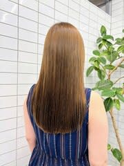 ダブルカラーで♪透明感ベージュ