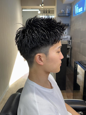 メンズカット/大宮/短髪/センターパート