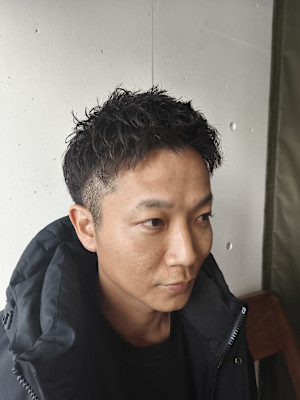 大人カジュアルパーマ