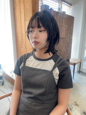 ボブウルフ/フェイスレイヤー/レイヤーボブ