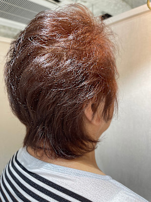 オレンジ系グレイカラー