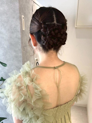 [nanaka]カチモリヘア/お呼ばれヘア/タイトスタイル