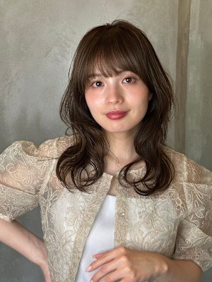 池袋 髪質改善 レイヤー くびれヘア ♪