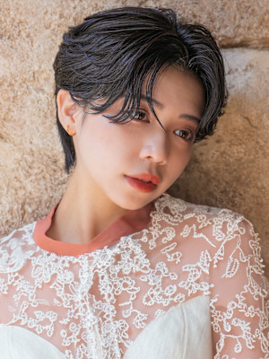 20代30代40代ひし形大人かわいい小顔ラベンダーアッシュ