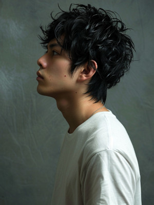 メンズマッシュショート