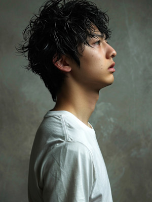 メンズマッシュショート