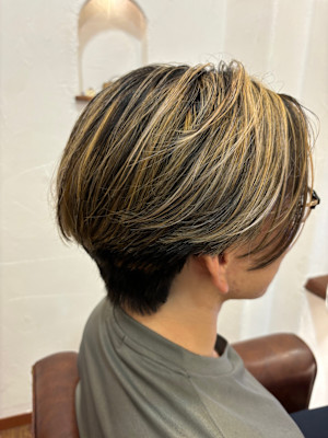 ハイライト×デザインカット