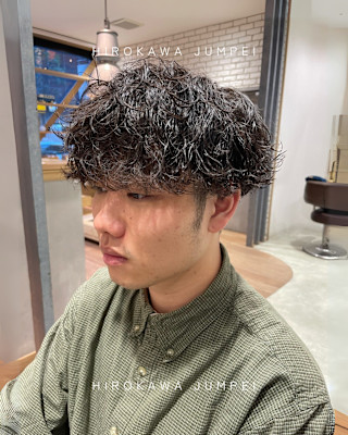 簡単に決まる波巻きスパイラルパーマ【三軒茶屋】