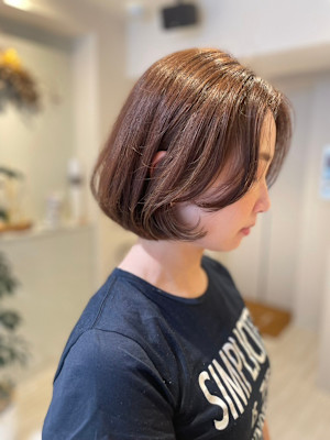 内巻き＊タッセルボブ