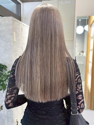 『rizu』グレージュ/シルバーベージュ/ブリーチ