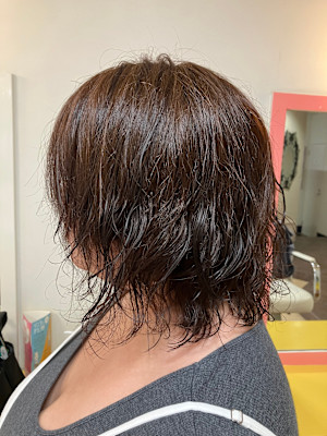 マッシュローレイヤーボブ