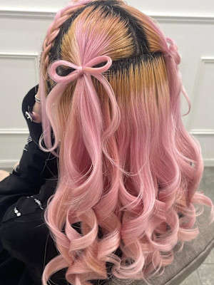 後ろ姿最強！リボンハーフツイン♪_ユウ