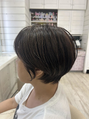 terrace岩政/丸みショート/30代40代/姪浜