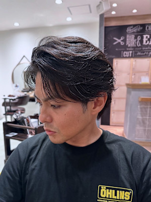 朝の時短に！毛流れパーマで簡単セット【三軒茶屋】