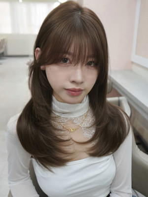 レイヤーカット/レイヤー/顔周り/ミディアム/ボブ/ショート