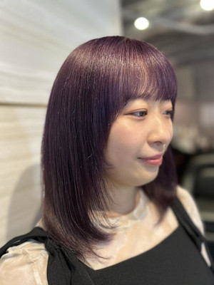 ナナセ/ピンクラベンダー/透明感カラー