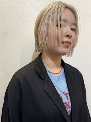 ベージュ/ハイブロンド/ホワイトブロンド【下北沢】