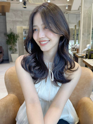 くびれヘア/レイヤーカット/20代/30代/40代/表参道【