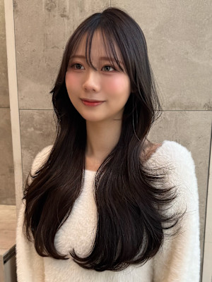 韓国風巻き/ハイレイヤー/20代/30代/40代/表参道【大