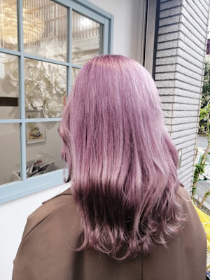 ダブルカラーピンク