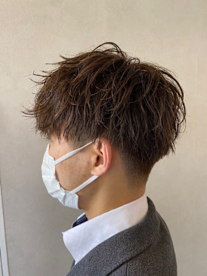 刈り上げマッシュ