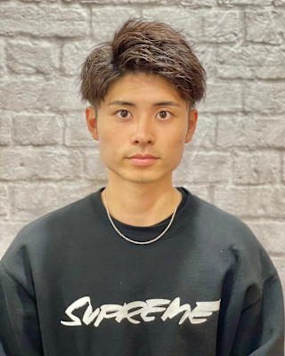 ツーブロックショート/ビジネスショート/アップバング/刈り上