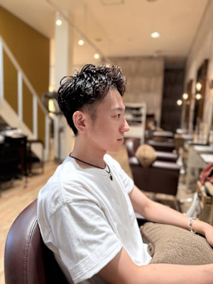 ツーブロアップバング【ARCH片山】