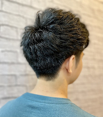 ツーブロックショート/ビジネスショート/アップバング/刈り上