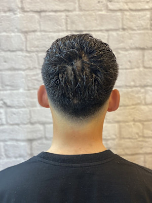 メンズショート ローフェード【新宿/理容室/バーバー】